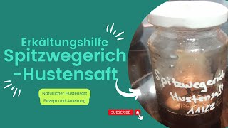 Spitzwegerich Hustensaft [upl. by Fitts]