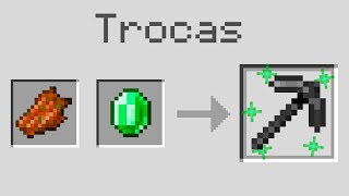 Os Villagers Têm TROCAS ALEATÓRIAS no Minecraft [upl. by Norris]