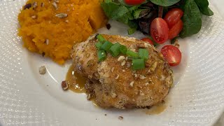 Amazing Weeknight Delight BourbonPecan Chicken [upl. by Krongold]