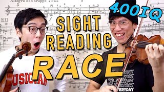 TwoSetViolin Archive  Sightreading Challenge But With a 400IQ Twist [upl. by Nednyl]