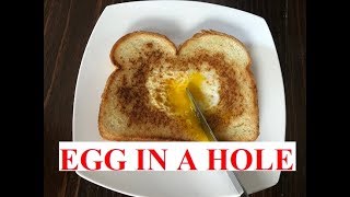 The Classic EGG In A HOLEToad In The Hole EASY RECIPE [upl. by Notsuh]