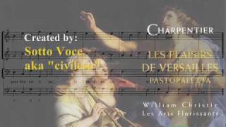 Charpentier Les plaisirs de Versailles 23  Christie [upl. by Elleirua]