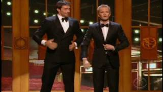 Neil Patrick Harris and Hugh Jackman duet at 2011 Tony Awards [upl. by Longwood505]