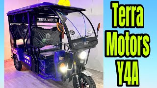 Terra Motors ERickshaw Y4A New Model [upl. by Leban]