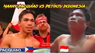 Petinju Indonesia vs Manny Pacquiao Asal Filipina [upl. by Adella694]