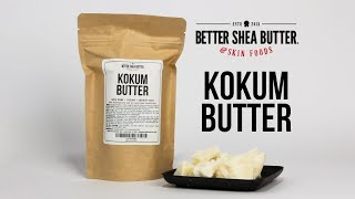 Kokum Butter  Perfect for Soaps  Body Butters  NonComedogenic  Great for Dry Skin [upl. by Quartus410]