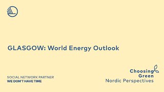 World Energy Outlook [upl. by Aela4]