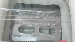 Washing curtains on the hand wash program Whirlpool part 22 end [upl. by Ardiedak]