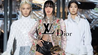 Lisas impact for Louis Vuitton to overtake YSL amp Dior Reaction to Stray Kidss Felix amp Jung Hoyeon [upl. by Amerd615]