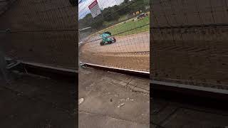 Sprint car practice western springs speedway westernspringsspeedwayoffcial [upl. by Devine]