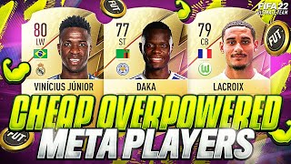 FIFA 22  BEST CHEAP OVERPOWERED PLAYERS TO START😱💪 BEST CHEAP STARTER TEAM FUT 22 ULTIMATE TEAM💰🤑 [upl. by Learsi52]