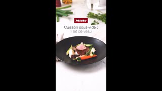 Cuisinez avec Miele  Filet mignon en basse température [upl. by Aremat984]