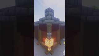 How To Build A Japanese shrine in Minecraft minecraft minecraftbuildingtutorial [upl. by Annayek]