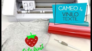 Tutorial vinilo textil con Silhouette Cameo 4 [upl. by Oek]