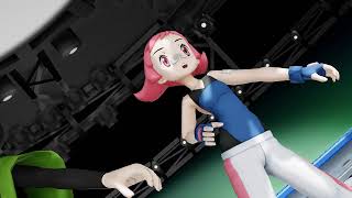 MMD Pokemon  Girls Gardenia Candice Maylene [upl. by Enala]