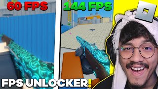 COMO AUMENTAR o FPS do ROBLOX com o NOVO FPS UNLOCKER Bloxstrap [upl. by Brubaker]