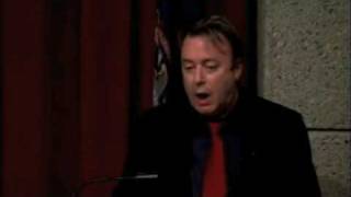 Christopher Hitchens quotJefferson and Bushquot 1 of 8 [upl. by Yanej]