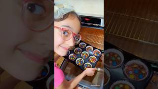 Children make delicious brioche with MampMs candies recipe viralvideo shorts cooking food viral [upl. by Navak707]