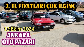 ANKARA 2 EL OTO PAZARI  13 Ekim 2024  Araba Pazarı İkinci El Otomobil Fiyatları ve Piyasası [upl. by Keily598]