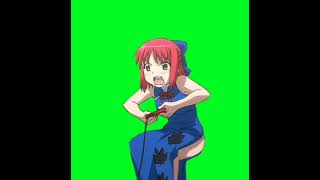 FREE Anime Green Screen Carnival Phantasm  Kohaku [upl. by Minnnie]