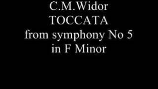 Widor Toccata in F Minor Synthesizer Version [upl. by Todhunter155]