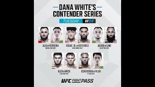 Dana Whites Contender Series 2022 Week 9 Predictions [upl. by Htial424]