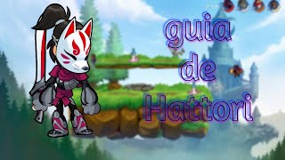 GUIA DE HATTORI brawlhalla como jogar de hattori [upl. by Oluap]