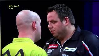 WK Darts 2013 Michel van Gerwen  Adrian Lewis 60 PDC World Championship [upl. by Hylan246]