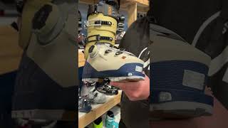 The first EVER ski boot with a BOA lacing system K2Ski K2Mindbender BOALacing [upl. by Aid460]