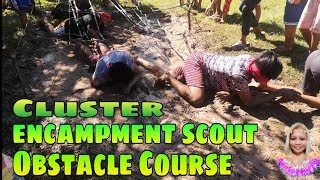 Cluster Encampment Scout Obstacle Course  CNHS 2019  Capulaan National High School [upl. by Tavis]