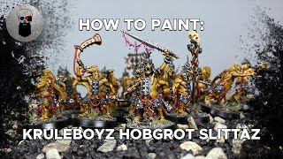 Contrast How to Paint Hobgrot Slittaz [upl. by Ihtak649]