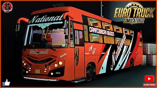 🔴 Chalo Aaj Indian Bus Chalate Hain  ETS 2  Convoy  Live  Episode 73  SPO  SurajPaulOfficial [upl. by Clarine]