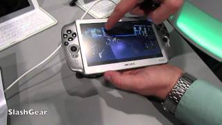 Archos 7inch GamePad Tablet Handson [upl. by Nitnilc]