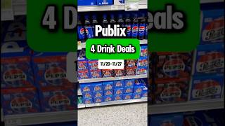 4 HOT Drink Deals at Publix 11201127 [upl. by Eirruc]