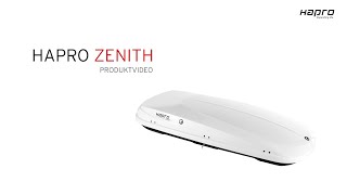 Hapro Zenith Dachbox product movie pf [upl. by Kwan]