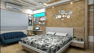 14×10 interior bedroom design  Modular bedroom design and decorate [upl. by Hennahane]