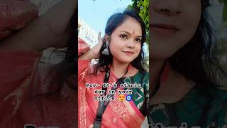 Jokhon pujote o tumi chuti pao na 🥹🥲 trending saree love [upl. by Adaurd]