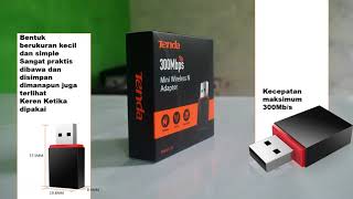 TENDA MINI WIRELESS ADAPTER model U3 [upl. by Arerrac]