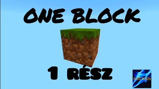 Minecraft One block 1 rész [upl. by Malia]