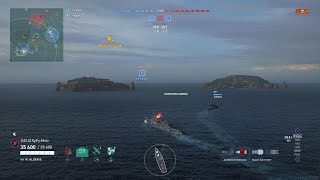 World of Warships Legends T6 Algérie Loss 😅 [upl. by Suh]