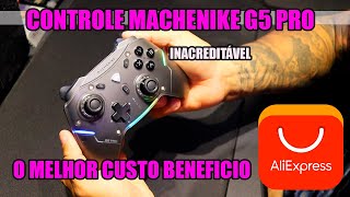 CONTROLE MACHENIKE G5 PRO  UM DOS MELHORES CUSTO BENEFICIO DO ALIEXPRESS UNBOXING E TESTE JOGANDO [upl. by Kitarp354]