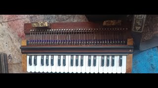 Harmonium repairing please doston joint Hui hai dekhiae harmonium kaise banta haiis live [upl. by Ahsinaj]