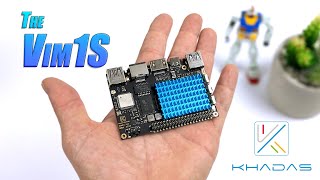 The Vim1S A Tiny Low Cost ArmBased SBC That Runs Linux amp Android HandsOn Testing [upl. by Idisahc]