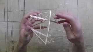 Instruction  Icosahedron Tensegrity [upl. by Notlrak652]