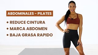 Abdominales para reducir Cintura y Abdomen   Rutina especial de Pilates y Abdominales [upl. by Nabois240]