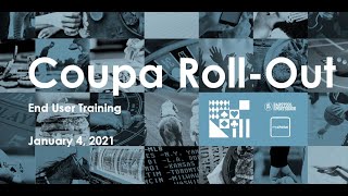 COUPA End User Training NON FampB Training [upl. by Eelyak]