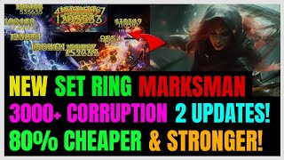 New Lightning Marksman SET RINGS Build 3000 Corruption Boss Slayer Updated  Last Epoch 105 [upl. by Sinegold487]