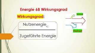 Energie 68 Wirkungsgrad Wärmepumpe Eta  Kehrwert des Wirkungsgrads beim CarnotProzess COP [upl. by Ainevuol]