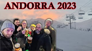 Andorra 2023 Pas De La Casa Ski Holiday [upl. by Zoarah]