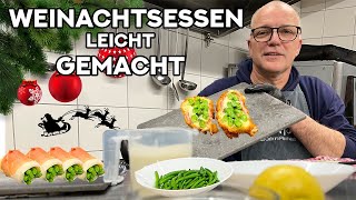 Schnelles 3  Gänge Menü kochen mit Choleriker Udo  Udo amp Wilke [upl. by Macnamara]